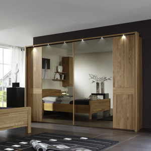 Schwebetürenschrank Münster, 217 cm H x 300 cm..