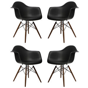 Hamburg Solid Wood Dining Chair (Set of 4) by Ge..