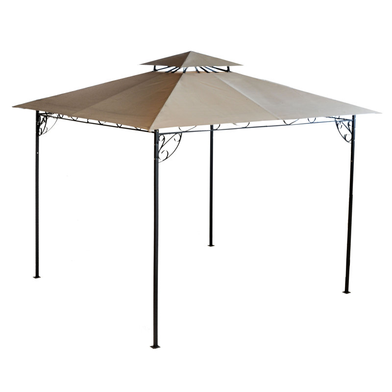 Freeport Park 300 Cm X 300 Cm Pavillon Bowden Aus Metall Wayfair De