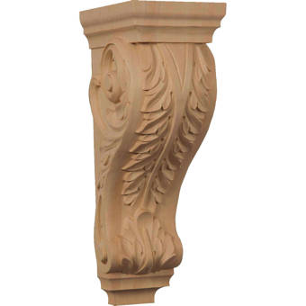 Ekena Millwork Traditional 22 H X 6 1 2 W X 8 D Pilaster Corbel Wayfair