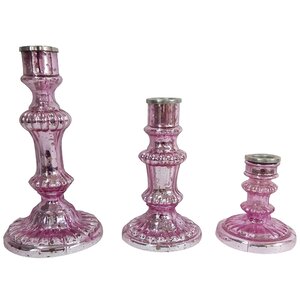 3 Piece Treasure Candlestick Set