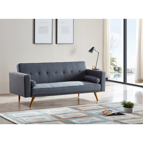 17 Stories Miami 3 Seater Clic Clac Sofa Bed Reviews Wayfair Co Uk Miami 3 Seater Clic Clac Sofa Bed