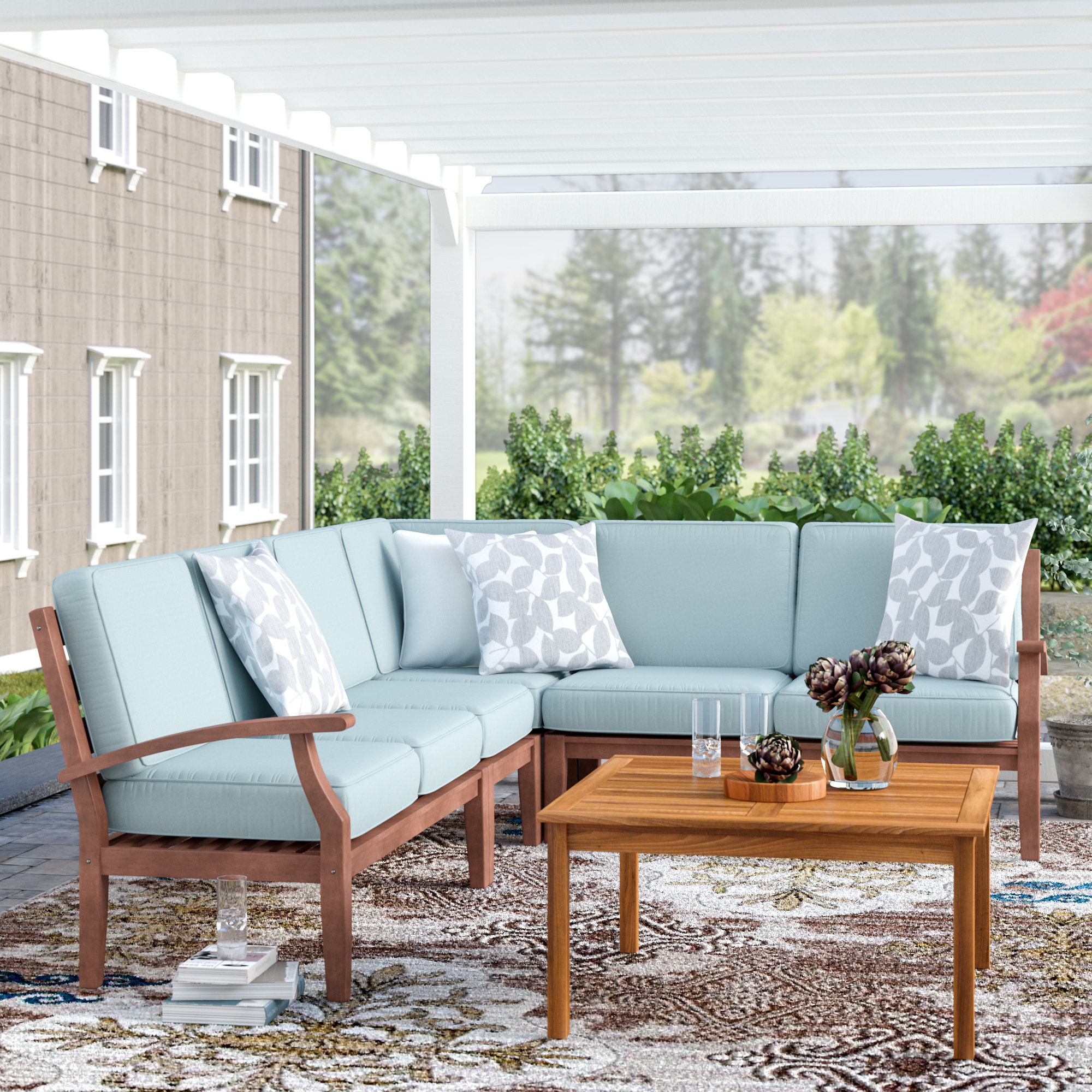 Cushionless Patio Sofas Sectionals You Ll Love In 2020 Wayfair Cushionless Patio Sofas Sectionals