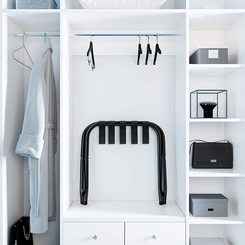 Myfuncorp Folding Plastic Luggage Rack Wayfair Ca