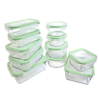 Gllock 10 Container Food Storage Set Reviews Wayfair Glworks Oven Safe 11 Container Food Storage Set