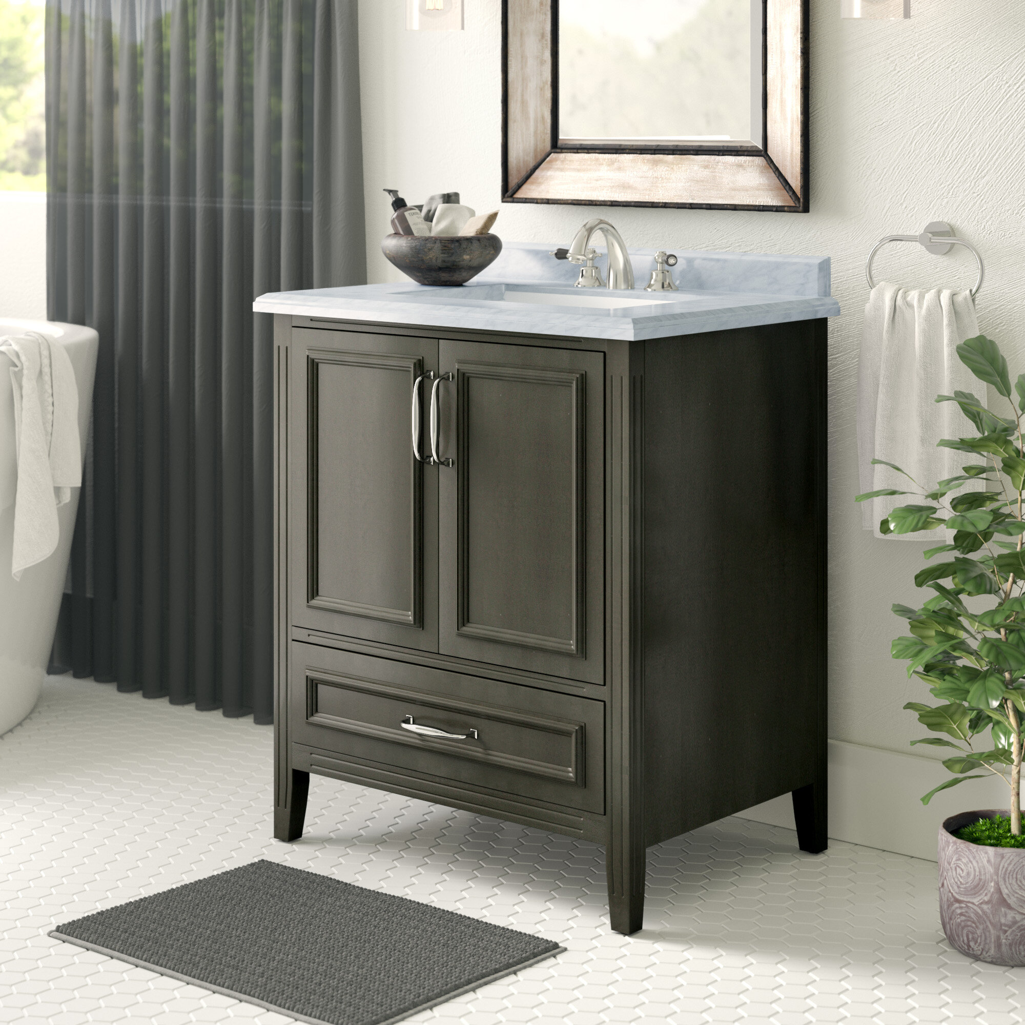 Joss Main Schulenburg 30 Single Bathroom Vanity Set Reviews Wayfairca