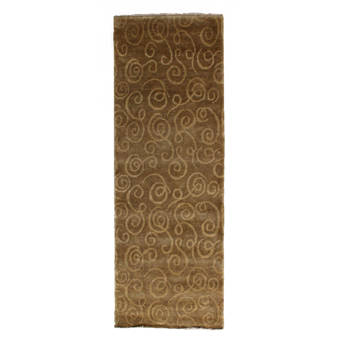 Exquisite Rugs Super Tibetan Hand Knotted Wool Silk Copper Rust Area Rug Perigold