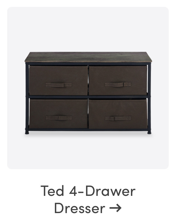 Ted 4-Drawer Dresser