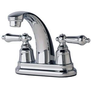 Centerset Double Handle Bathroom Faucet