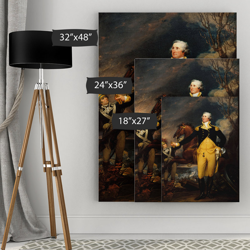 Wexfordhome Washington Battle Of Trenton By John Trumbull