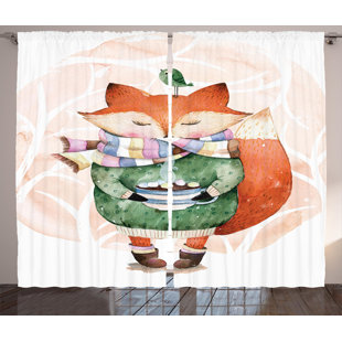 Nursery Animal Curtains Wayfair