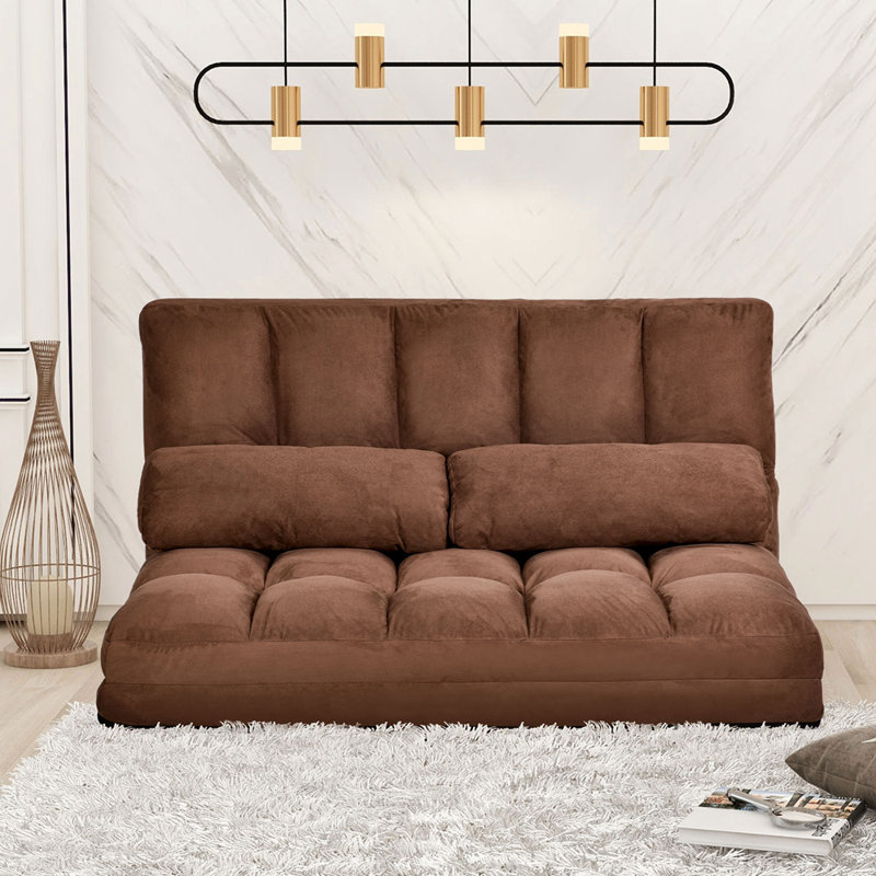 trule canape et canape de plancher double avec coussins wayfair ca