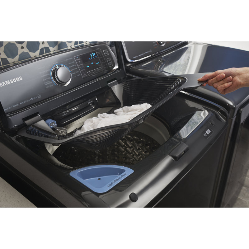 Samsung 5 2 Cu Ft Top Load Energy Star Washer With Activewash Reviews Wayfair