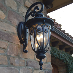 Best Lininger 3-Light LED Outdoor Wall Lantern By Astoria Grand Outdoor Lighting Lininger 3-Light LED Outdoor Wall Lantern By Astoria Grand Outdoor Lighting