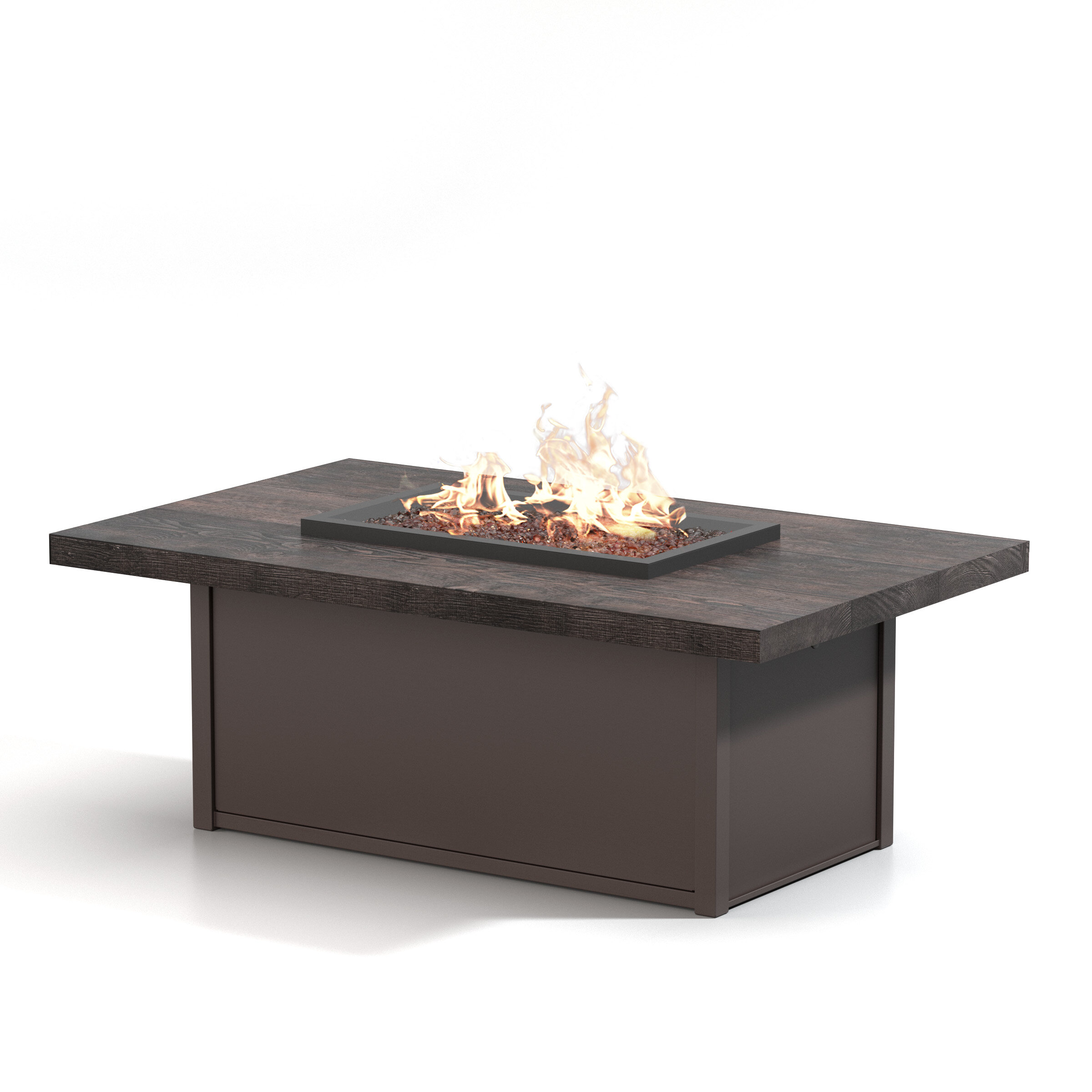 Ebern Designs Stride Outdoor Fire Pit Table Wayfair