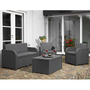 Modena Lounge 4 Piece Deep Seating Seating Group