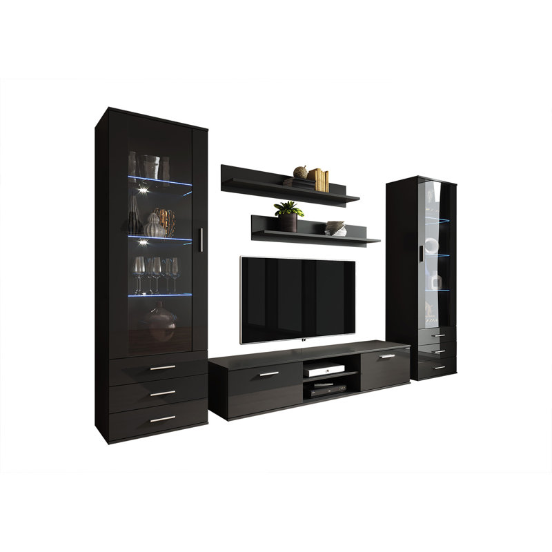 Orren Ellis Sabala Entertainment Center For Tvs Up To 85 Reviews Wayfair