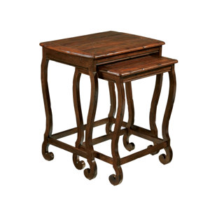 Stewart 2 Piece Nesting Tables by Astoria Grand Cheap