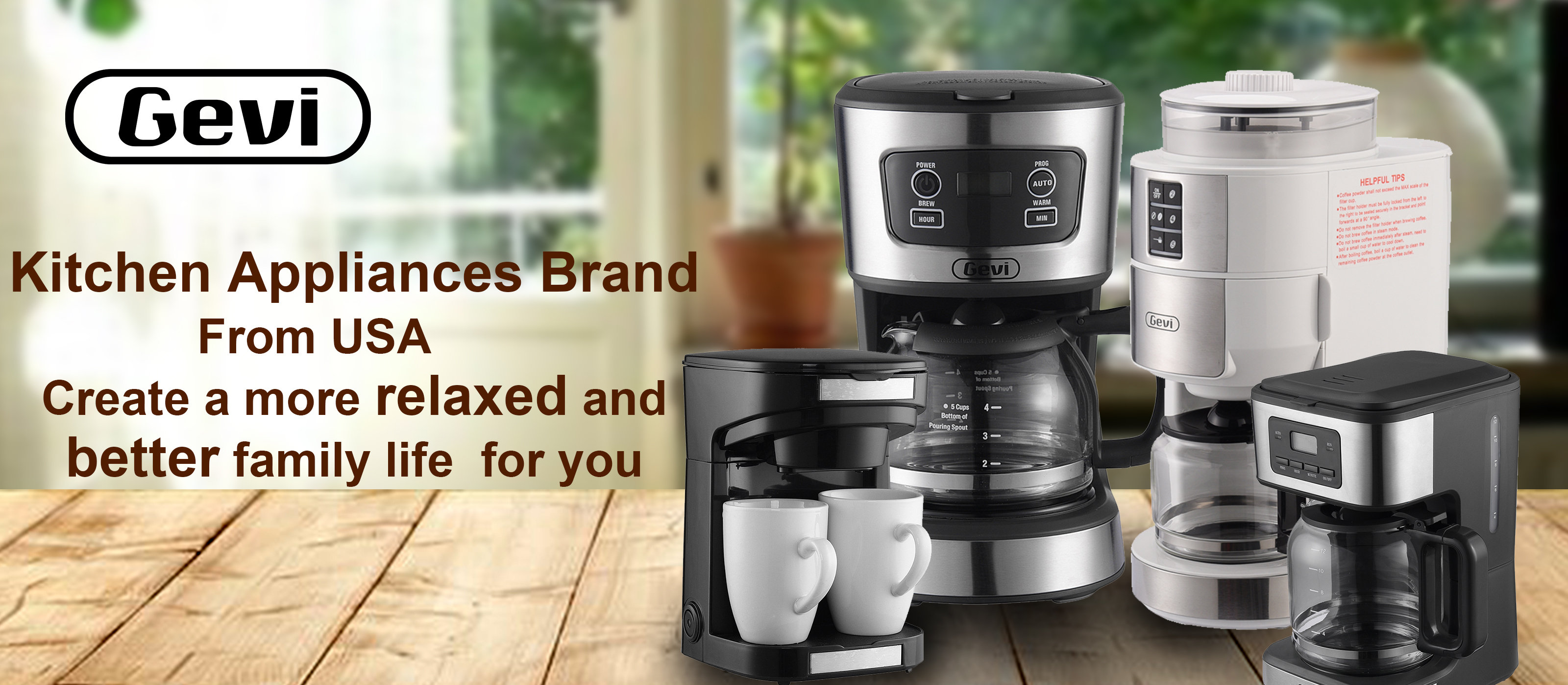 GEVI 10Cup Drip Coffee Grinding Brewing Machine eBay