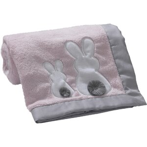 Bunny Appliqued Blanket
