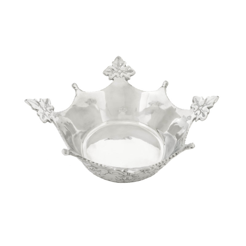 Mardi Gras Crown Serving Bowl