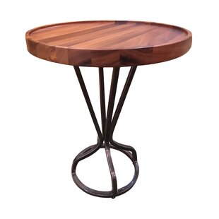 Chertsey Tray Top Pedestal End Table By 17 Stories