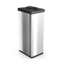 Wayfair | Locking Lid Kitchen Trash Cans & Recycling You'll ...