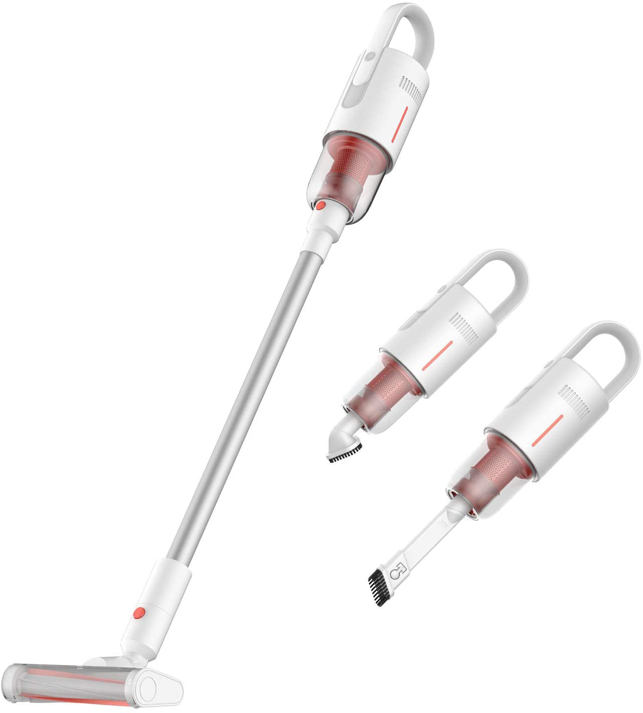 deerma Bagless Stick Vacuum with 