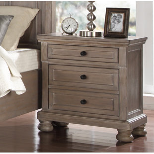 Go to store & view more images Willesden 3 Drawer Nightstand by Greyleigh