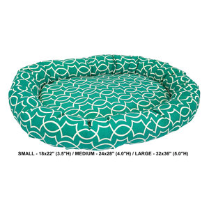 Titan Indoor/Outdoor Bolster Dog Bed