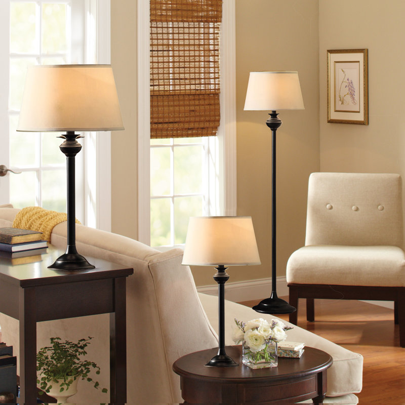 Charlbury 3 Piece Floor And Table Lamp Set Reviews Birch Lane