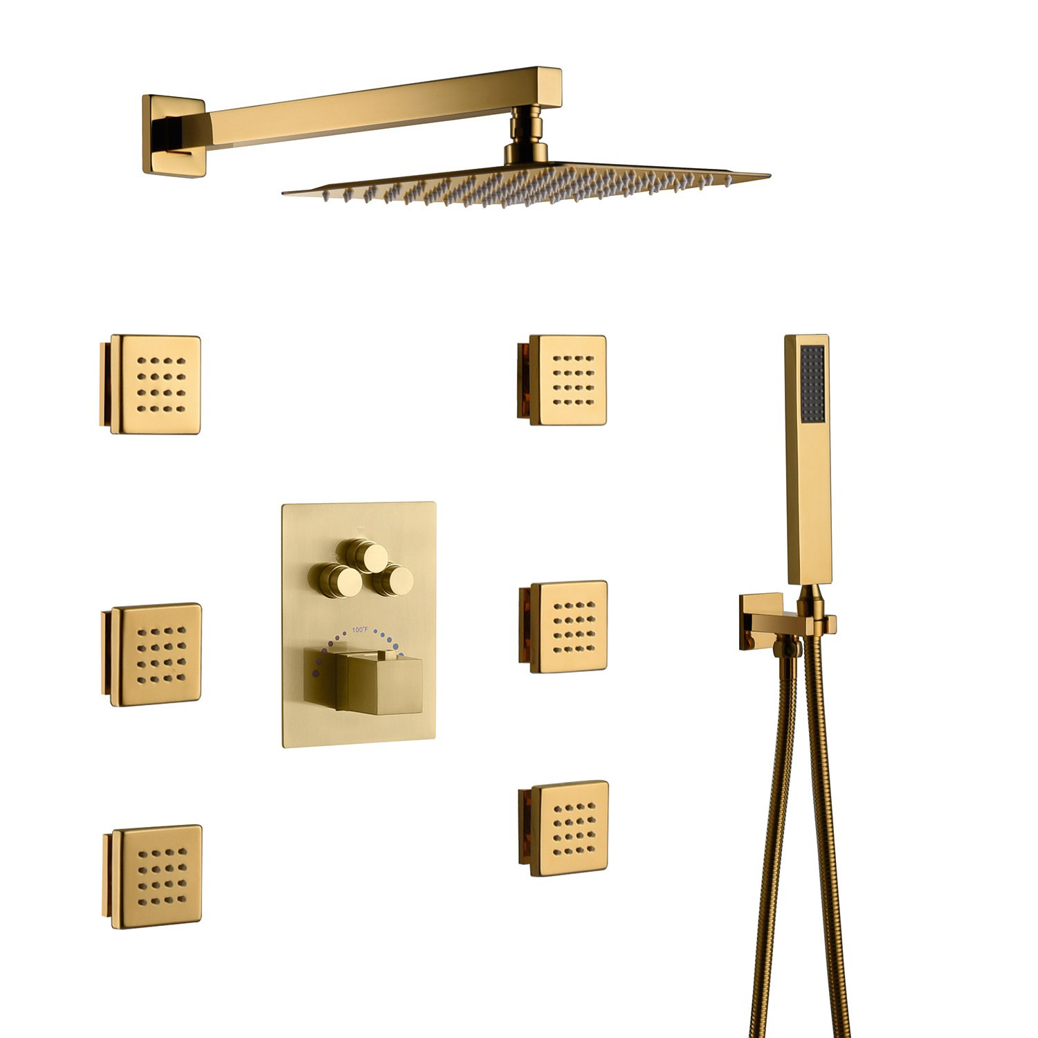 Wonderland America Shower Faucet with Roughin Valve Wayfair