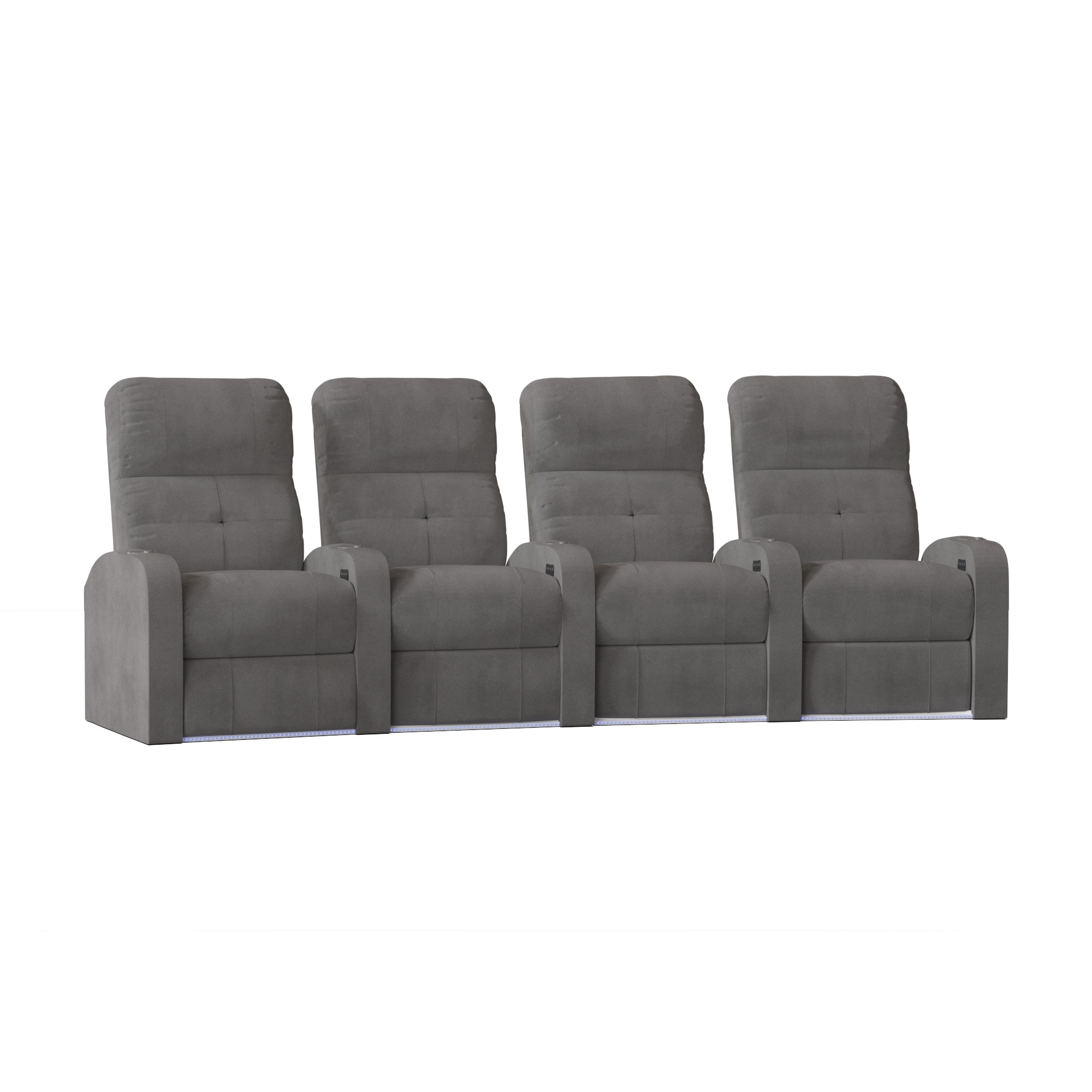 Latitude Run® 117'' Wide Home Theater Seating with Cup Holder Wayfair