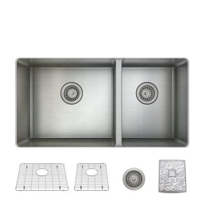 Luxury Sink Grid Included Kitchen Sinks Perigold