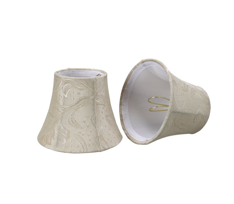 5" Fabric Bell Candelabra Shade