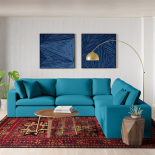 Modern Contemporary Harper Modular Sectional Sofa
