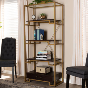 Go to store & view more images Buchholz Modern and Contemporary Etagere Bookcase by Brayden Studio