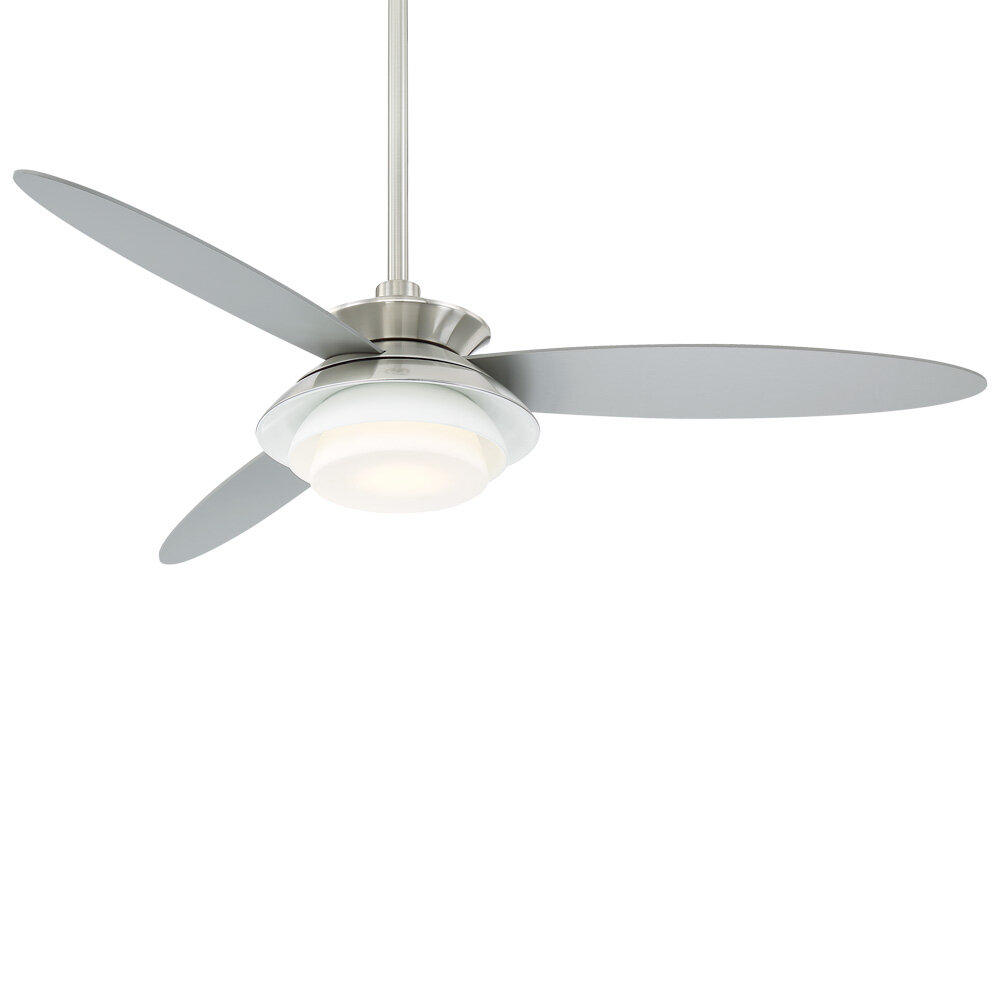 56 Stack 3 Blade Led Ceiling Fan With Remote