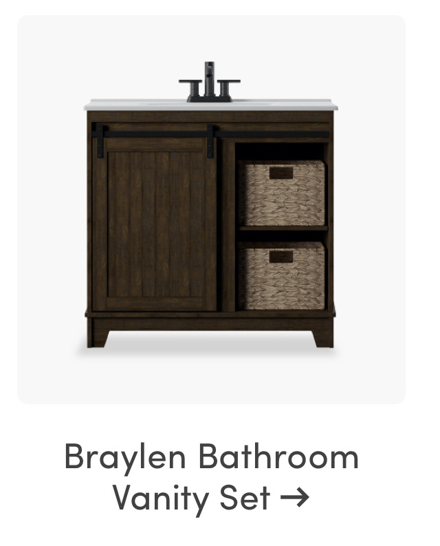 Braylen Bathroom Vanity Set