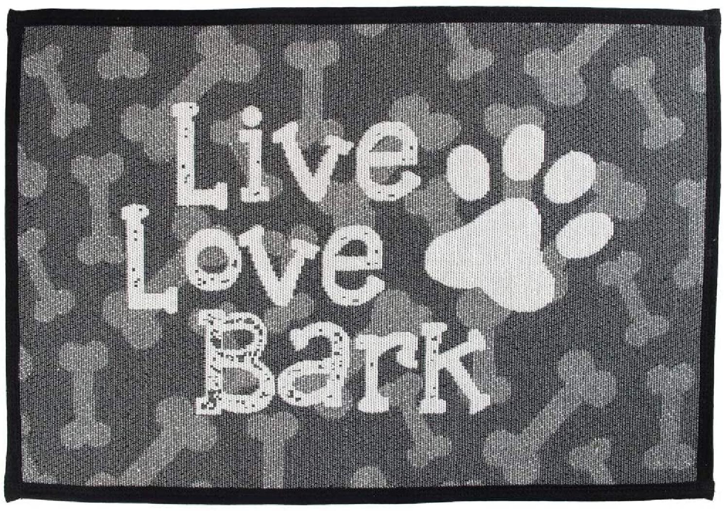 cute dog mat for food and water