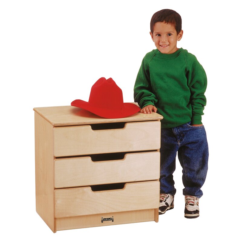 kids 3 drawer dresser