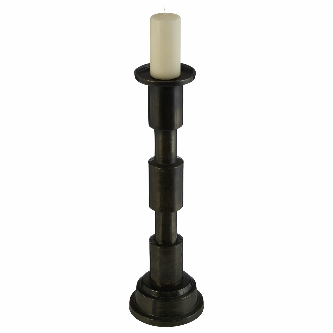 Marlow Home Co Medium Floor Standing Metal Candlestick Wayfair