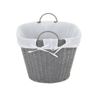 Charlton Home Wicker Paper Rope Laundry 