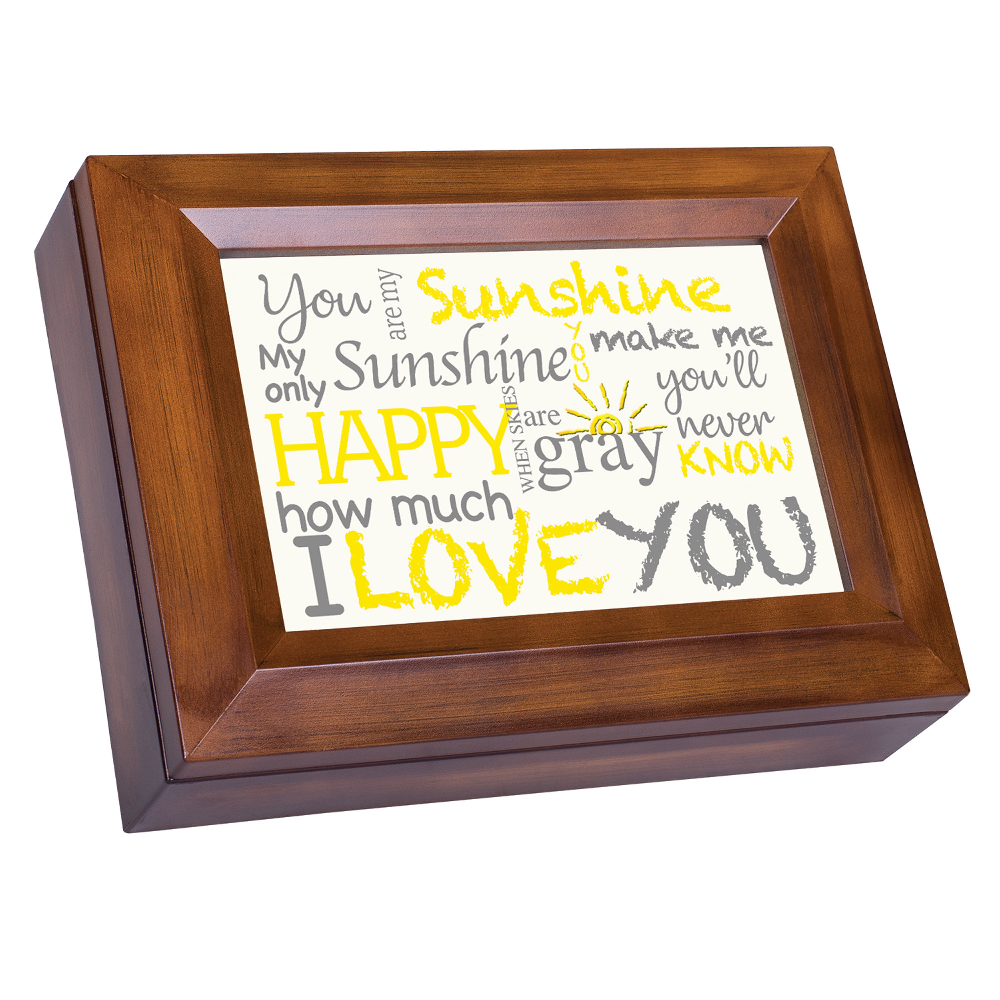 Trinx Musicbox You Are My Sunshine Memory Box Wayfair