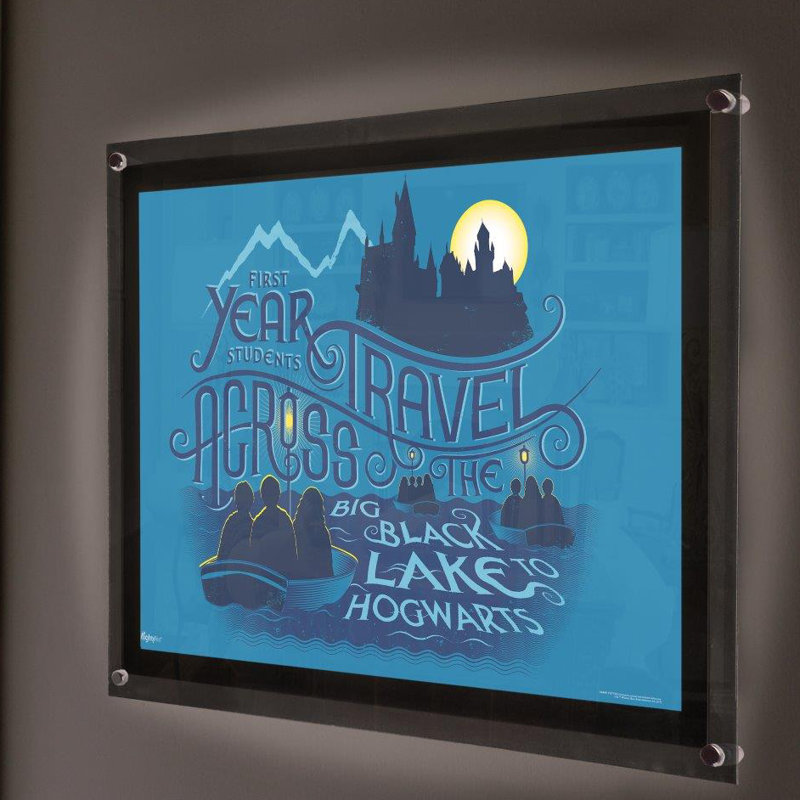 Mightyprint Harry Potter Hogwarts Black Lake Graphic Art Print