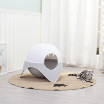 cat litter box round