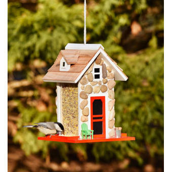Whitehall Products Oakleaf Tube Bird Feeder Wayfair