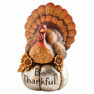 Be Thankful Turkey Decor