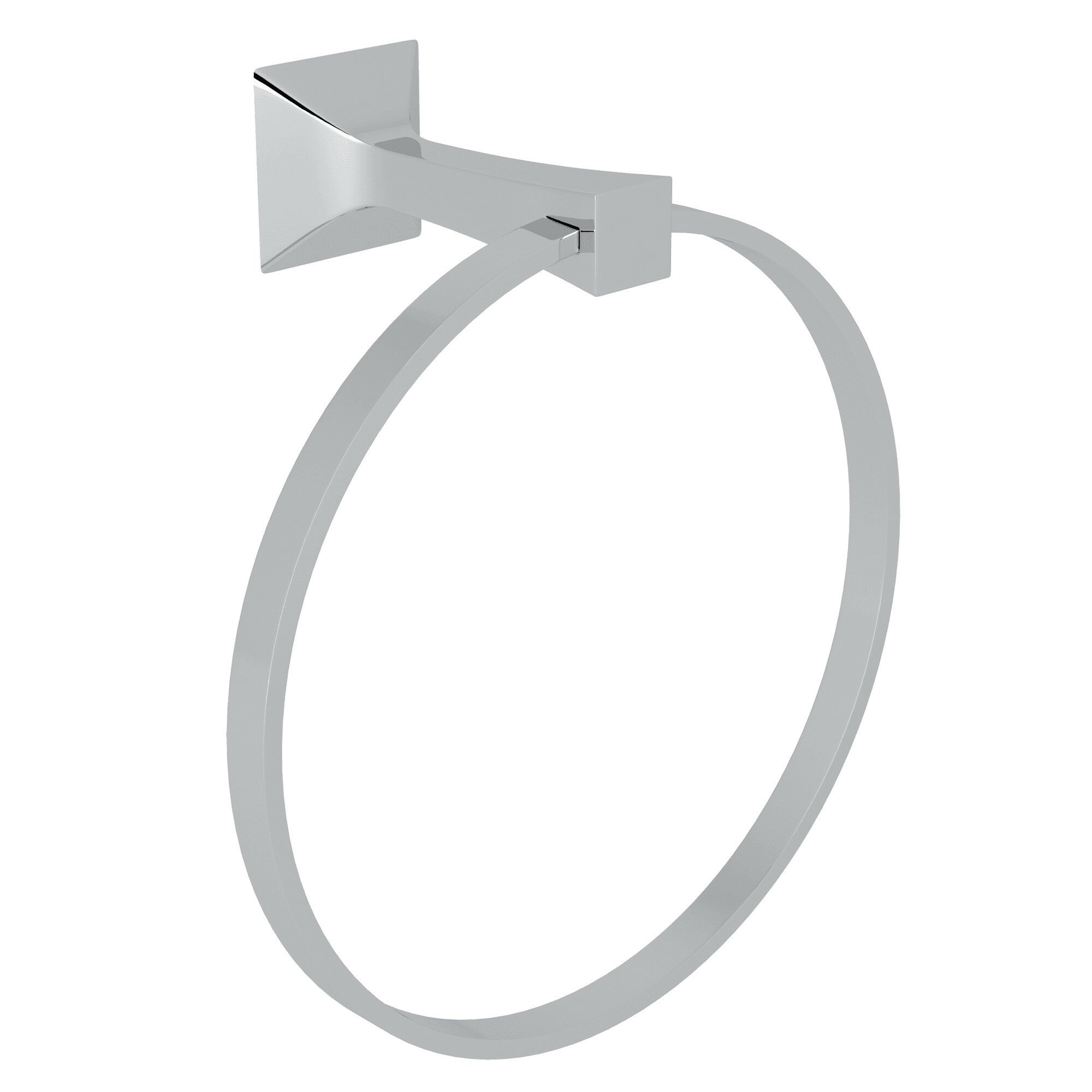 Brushed Satin Nickel Towel Ring Bathroom Accessory Madison Design
