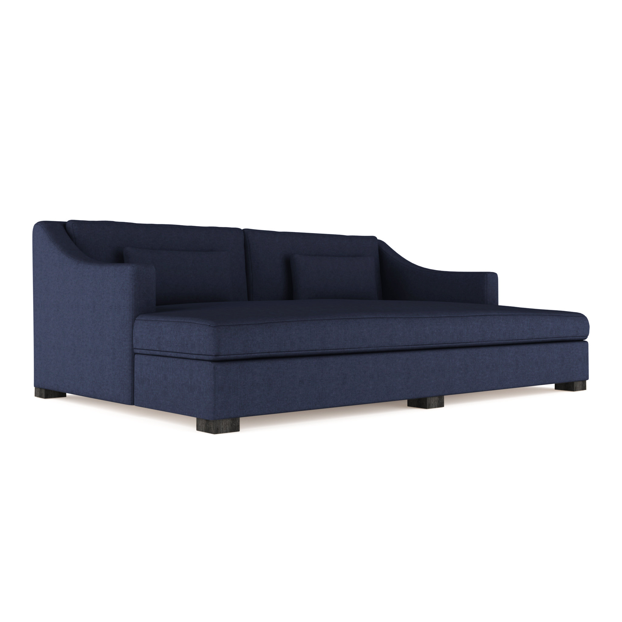17 Stories Letterly Velvet 96 Recessed Arm Sofa Bed Wayfair 96 Recessed Arm Sofa Bed